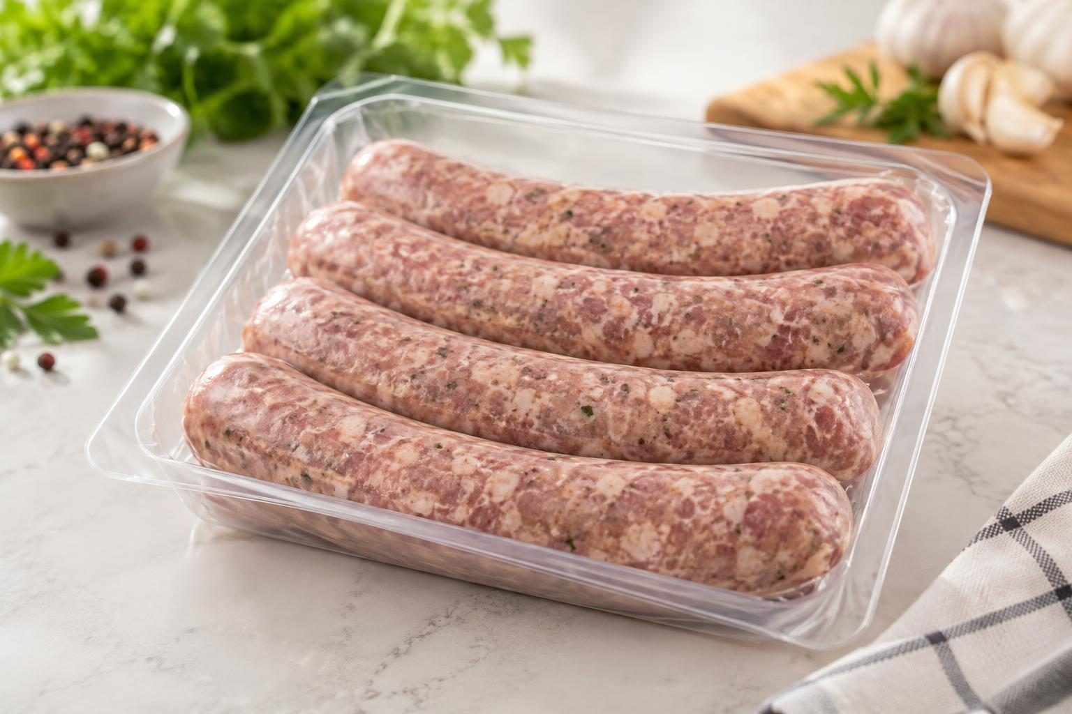 Rostbratwurst mit warmem Kartoffelsalat